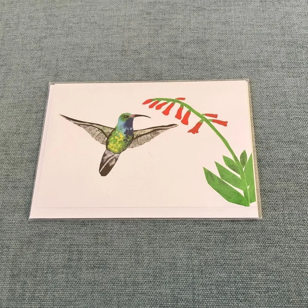 Everyday Beautiful Human Hummingbird Card